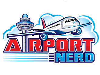 AirportNerd logo design by Sandip