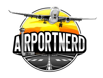 AirportNerd logo design by veron
