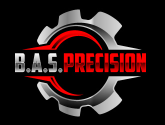 B.A.S. Precision logo design by AamirKhan