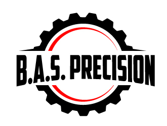 B.A.S. Precision logo design by AamirKhan