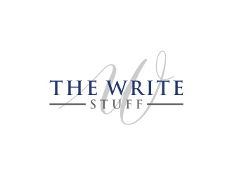 The Write Stuff logo design by Artomoro