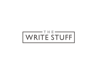 The Write Stuff logo design by Artomoro