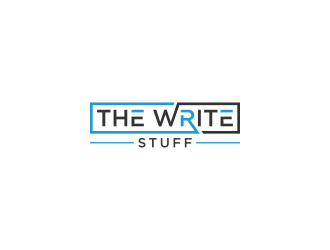 The Write Stuff logo design by Abhinaya_Naila