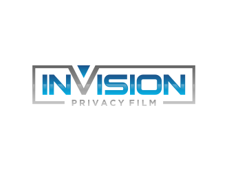 InVision Privacy Film logo design by Artomoro