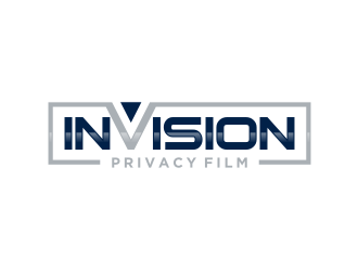 InVision Privacy Film logo design by Artomoro