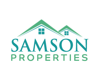 Samson Properties logo design by AamirKhan