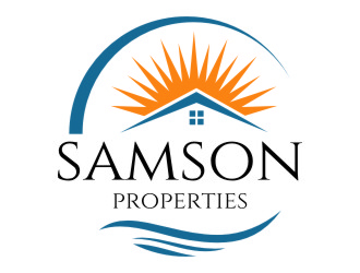 Samson Properties logo design by jetzu