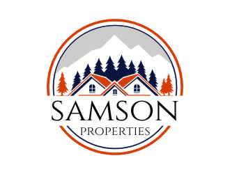 Samson Properties logo design by jetzu