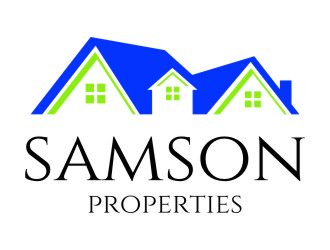 Samson Properties logo design by jetzu