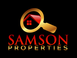 Samson Properties logo design by AamirKhan