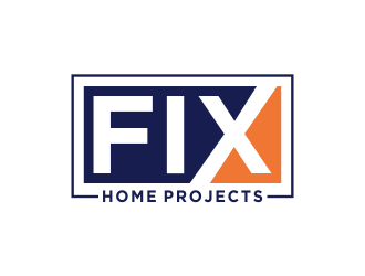 FIX Home Projects logo design by Mahrein