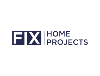 FIX Home Projects logo design by Mahrein