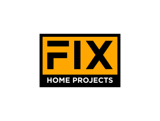 FIX Home Projects logo design by FloVal
