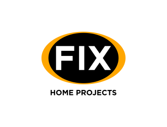 FIX Home Projects logo design by FloVal