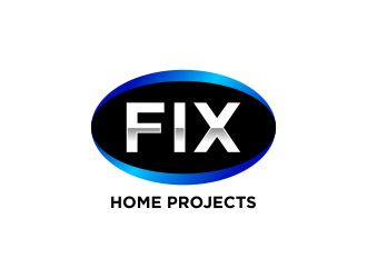 FIX Home Projects logo design by FloVal