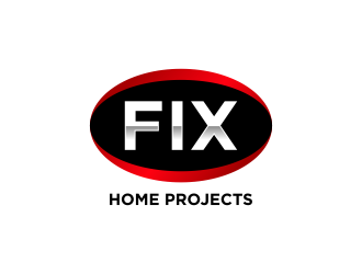FIX Home Projects logo design by FloVal