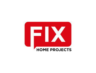 FIX Home Projects logo design by FloVal
