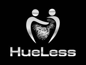 HueLess logo design by MUNAROH