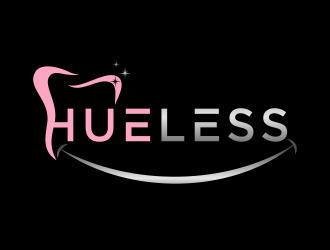 HueLess logo design by pel4ngi