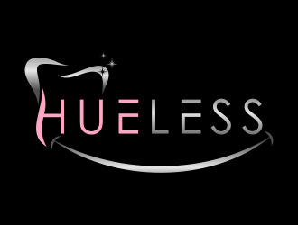 HueLess logo design by pel4ngi
