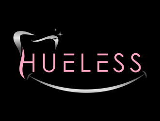 HueLess logo design by pel4ngi
