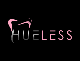 HueLess logo design by pel4ngi