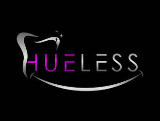 HueLess logo design by pel4ngi