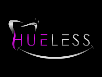 HueLess logo design by pel4ngi