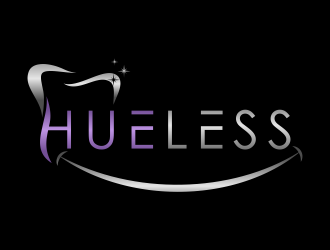 HueLess logo design by pel4ngi