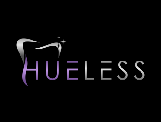 HueLess logo design by pel4ngi