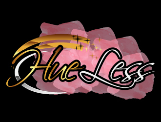 HueLess logo design by AamirKhan