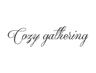 Cozy gathering  logo design by veter