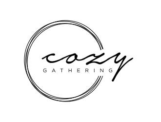 Cozy gathering  logo design by GassPoll