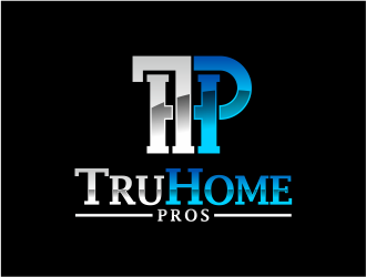 TruHome Pros logo design by mutafailan