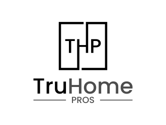 TruHome Pros logo design by yunda
