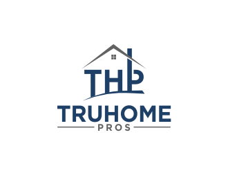 TruHome Pros logo design by MUNAROH