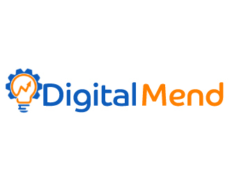 Digital Mend logo design by AamirKhan