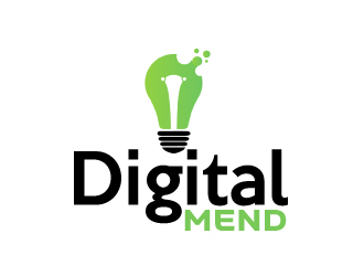 Digital Mend logo design by AamirKhan