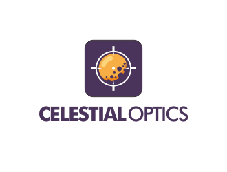 Celestial Optics logo design by M J