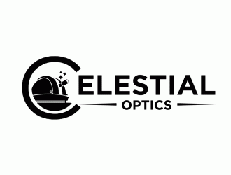 Celestial Optics logo design by DonyDesign
