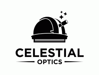 Celestial Optics logo design by DonyDesign