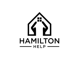 Hamilton Help logo design by pel4ngi