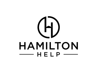 Hamilton Help logo design by puthreeone
