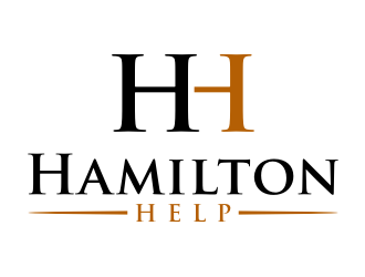 Hamilton Help logo design by puthreeone