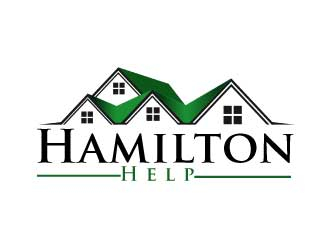 Hamilton Help logo design by AamirKhan