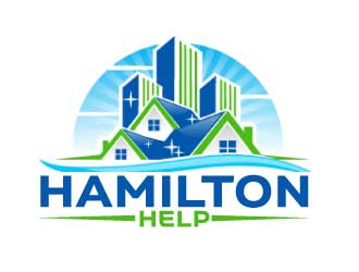 Hamilton Help logo design by AamirKhan