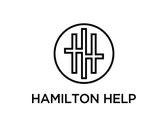 Hamilton Help logo design by cikiyunn