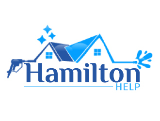 Hamilton Help logo design by AamirKhan