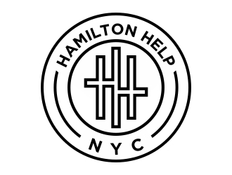 Hamilton Help logo design by cikiyunn