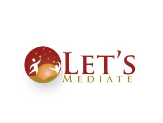 Lets Mediate logo design by AamirKhan